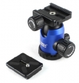 Aluminium-Stativ LVG A-114 Blue mit NB535 Kugelkopf
