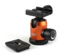 Aluminium-Stativ LVG A-115 Orange mit NB535 Kugelkopf