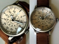 Deutsch 2.WW Observer Aeromatic-Uhr A1152