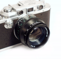 Jupiter-8 50mm F2 russische Weinlese-Objektiv für Samsung NX. Schwarz