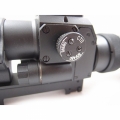 Zielfernrohr PS-07 mit Dual-Schwarz / Rot Entfernungsmesser Absehen, Weaver Version