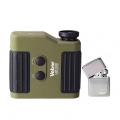 Veber 7x25 LRF1500 Monocular mit 1500 m Laser-Entfernungsmesser (OD Green)