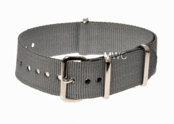 20mm Grau NATO MWC Uhrenarmband