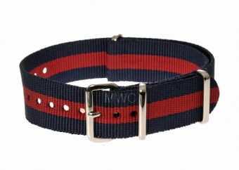 20mm Rot und Navy NATO MWC Uhrenarmband