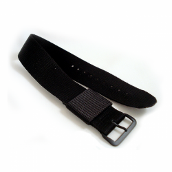 20mm US Schwarz Militär MWC Uhrenarmband