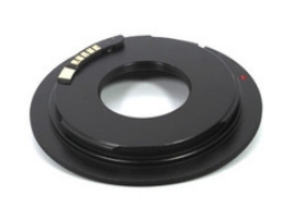 C-Mount-Objektiv Canon EOS AF-confirm Adapter