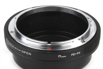Canon FD Objektiv zu Fujifilm X-Pro1 Adapter