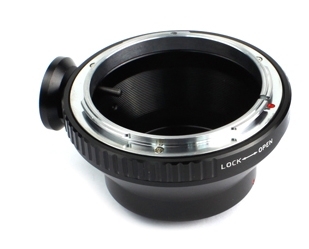 Canon FD Objektiv Pentax Q Adapter mit Stativ