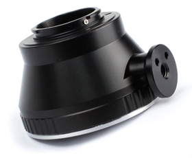 Leica R Objektiv Pentax Q Adapter mit Stativ