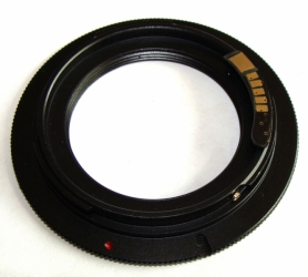 M39-Objektiv Canon EOS AF-confirm Adapter