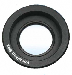 M42 Objektiv Nikon AF-confirm EMF-Adapter (programmierbar)