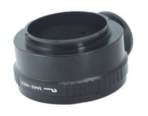 M42-Objektiv Sony NEX Adapter mit Stativ