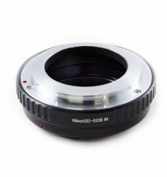 Nikon S-Objektiv Canon EOS-M Adapter