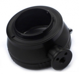 Pentax Objektiv Nikon 1 Adapter mit Stativ