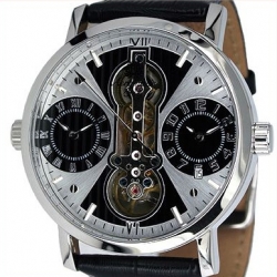 Automatische 2Xquartz &quot;Dualtime&quot; CLASSIC Aeromatic-Uhr A1364