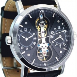 Automatische 2Xquartz &quot;Dualtime&quot; CLASSIC Aeromatic-Uhr A1384