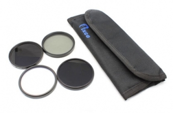 Filter setzen CPL + IR + UV + ND8