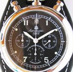 Deutsch 1.WW RETRO Aviator Chronograph Aeromatic-Uhr A1237
