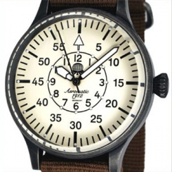 Deutsch 2.WW Observer RETRO Aeromatic-Uhr A1355