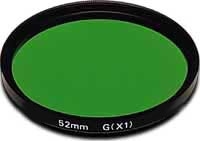 Grüne Farbe Objektiv-Filter
