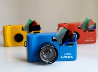 Holga K-200N Blau-Kamera-