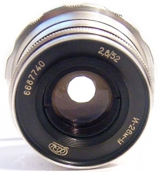 Industar-26M U 2.8 / 52mm Vergrößerungslinse M39