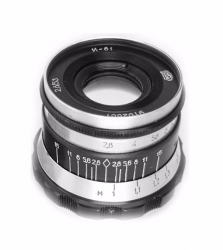 Industar-61 53mm F2.8 russische Weinlese-Objektiv für Samsung NX