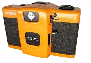 Lomo LC-A Kamera-orange