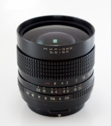 Mir-38b 65mm f3.5 russische Weinlese-Objektiv für M42