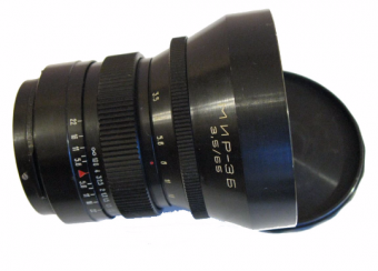 Mir-3b 65mm F3.5 russische Weinlese-Objektiv für Olympus 4/3