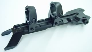 Molot Vepr-Super-Montage von oben, Weber-Schienen-