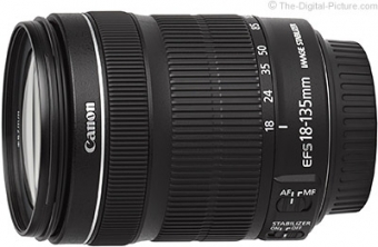 Canon EF-S 18-135mm f / 3.5-5.6 IS STM-Objektiv