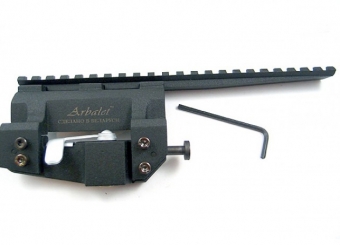 Patriot X40 SKS, Mosin Centered Seitenmontage mit 225 mm Offset Picatinny Schiene