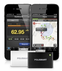 Strahlungsdetektor, Dosimeter für iPhone POLISMART PM1904