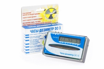 Strahlungsdetektor, Geigerzähler, Dosimeter Clock DC3