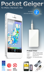 Strahlungs-Detektor-Taschen-Geiger Typ 4 für iOS-Turn iOS zu einem Radaition Detector