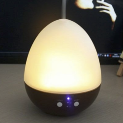Ultraschall-Luftbefeuchter und Aroma Diffuser Holzsockel