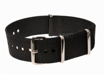20mm Schwarz NATO MWC Uhrenarmband