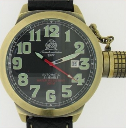 500m 2.WW deutschen U-Boot-Uhr Tauchmeister T0055