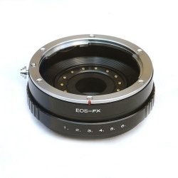 Canon EOS Objektiv zu Fujifilm X-Pro1 mit Blendenring
