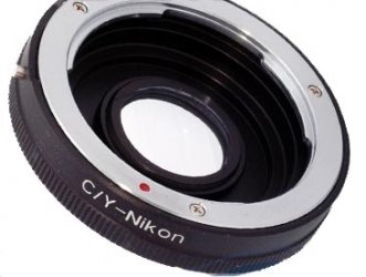 Contax / Yashica Objektiv Nikon Optischer Adapter