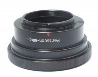 Pentacon 6 / Kiev 60 Objektiv Nikon Adapter