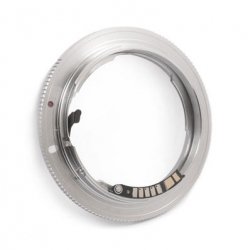 Nikon Objektiv auf Canon EOS AF-confirm-Adapter