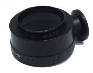 Olympus OM-Objektiv Sony NEX mit Stativ