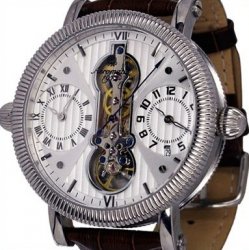 Automatische 2Xquartz &quot;Dualtime&quot; CLASSIC Aeromatic-Uhr A1386