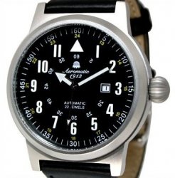 Automatische deutschen 2.WW Aeromatic-Uhr A1347