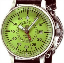 Automatische Military 24H Aeromatic-Uhr A1396