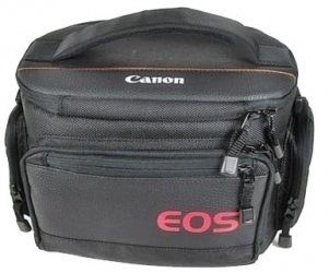 Schwarz Tasche für Canon EOS-Kameras