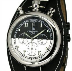 Deutsch 1.WW RETRO Aviator Chronograph Aeromatic-Uhr A1339