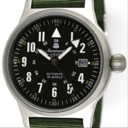 Deutsch 2.WW SEXTANT Matic Aeromatic-Uhr A1336